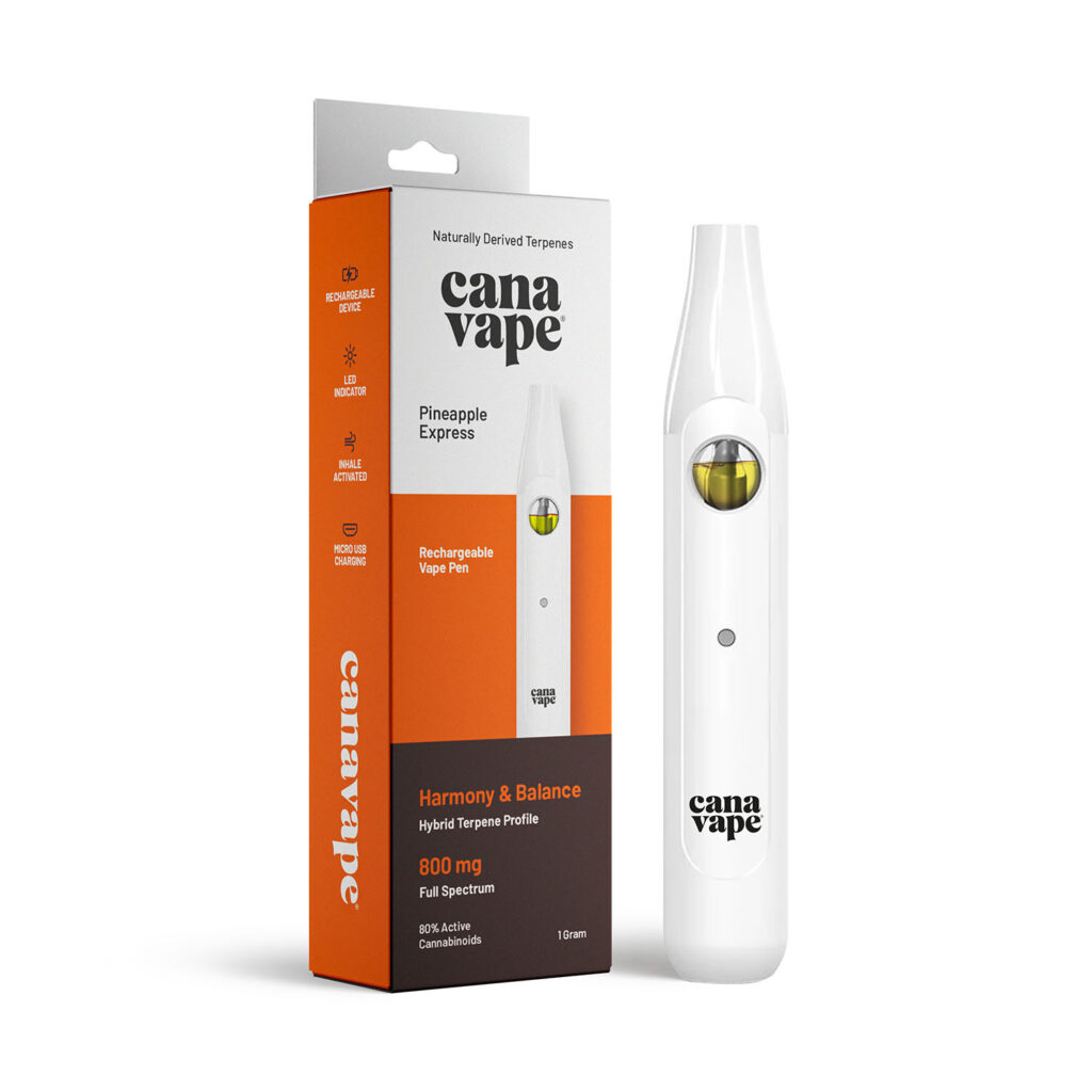 Pineapple Express Cbd Vape Pen Uk Full Spectrum Canavape