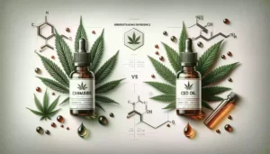 Forstå forskellen: Cannabisolie vs. CBD-olie