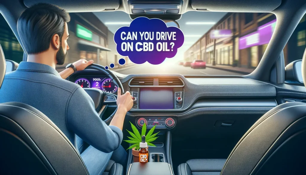 Si può guidare con l'olio di CBD
