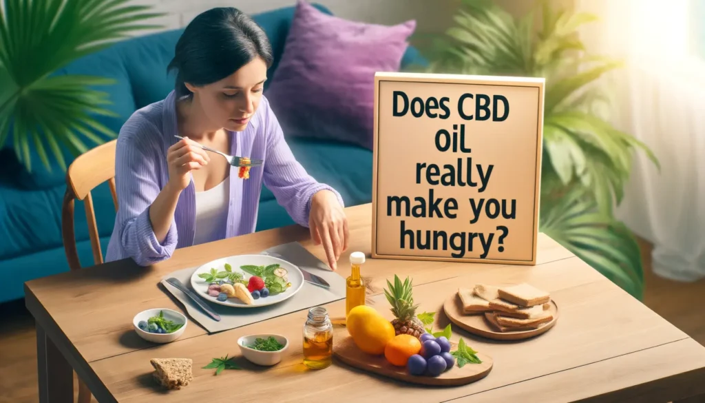 ¿El aceite de CBD realmente da hambre?
