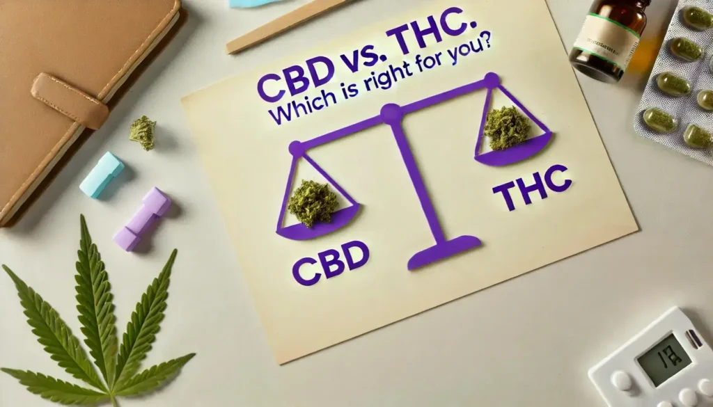 CBD frente a THC: cuál es el más adecuado para ti