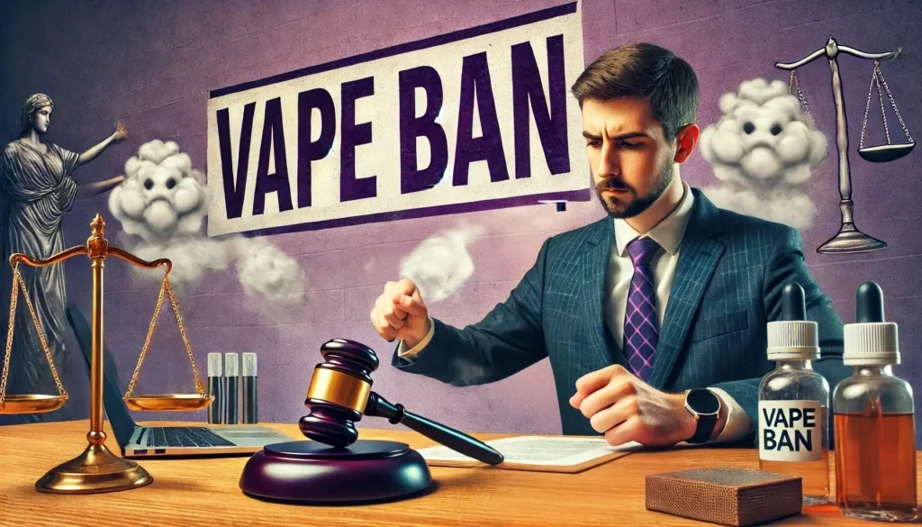 Capire il divieto di utilizzo dei vape usa e getta nel Regno Unito