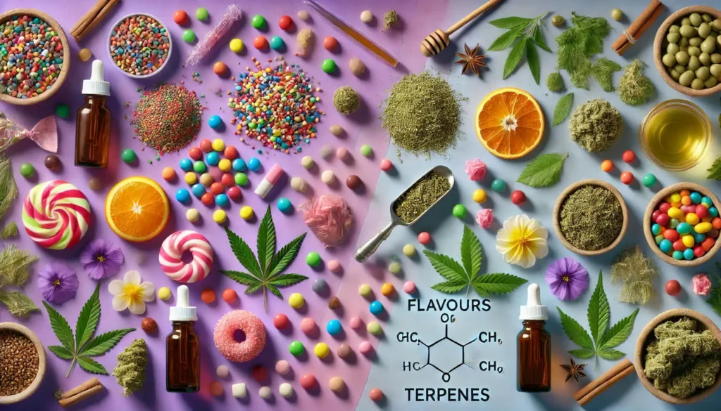 Aromas y terpenos en los productos del cannabis