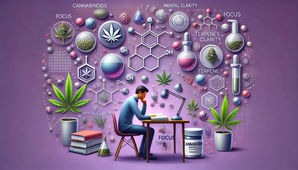 Cannabinoids and Terpenes for Focus and Mental Clarity