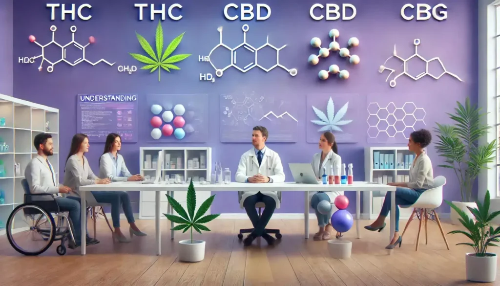 THC vs. CBD vs. CBG - Kauftrends für Patienten in Großbritannien: Verstehen der Unterschiede