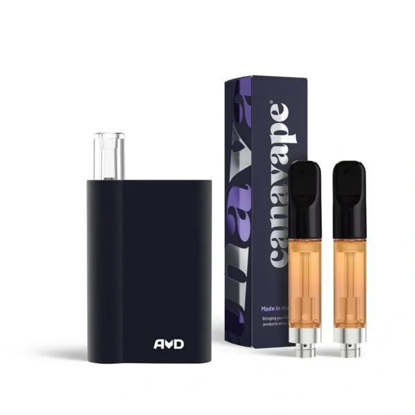 CBD Vape Starter Kit - 3x Full Spectrum Cartridges with Active Seed Battery