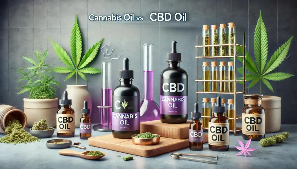 Huile de cannabis vs huile de CBD : Ce qui les différencie et pourquoi c'est important