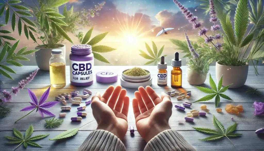 Entdecken Sie die beruhigende Wirkung von CBD Top Kapseln und Ölen gegen Angstzustände