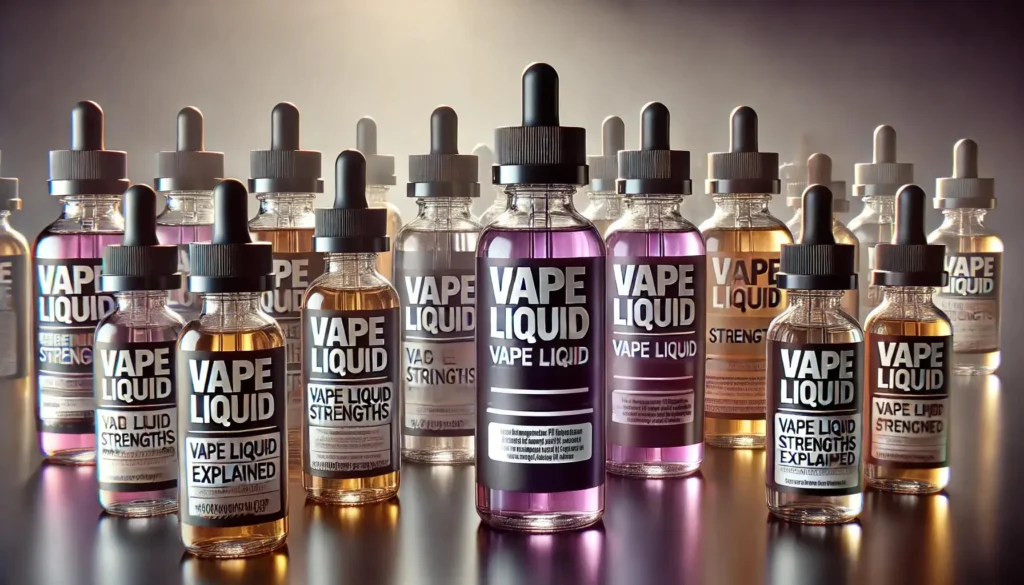 Alles, was Sie über die Stärke von Vape-Liquids wissen müssen - ein praktischer Leitfaden