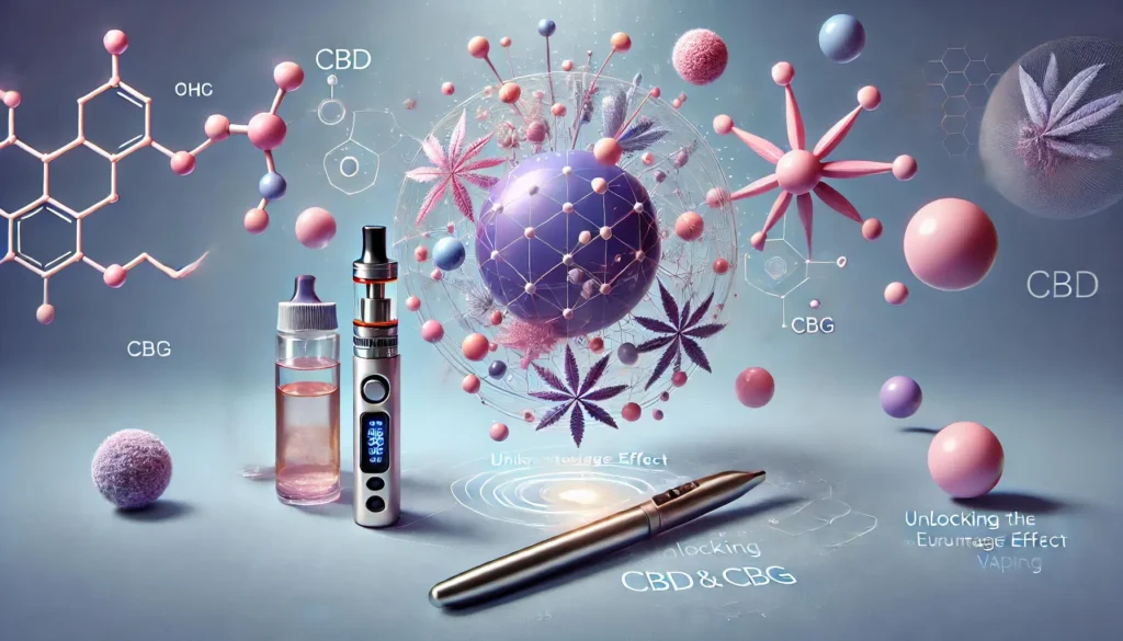 Sbloccare l'effetto Entourage: Guida pratica al vaping con CBD e CBG