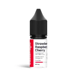 Sterk CBD Vape Sap Aardbei Framboos Kers E-Liquid CBG