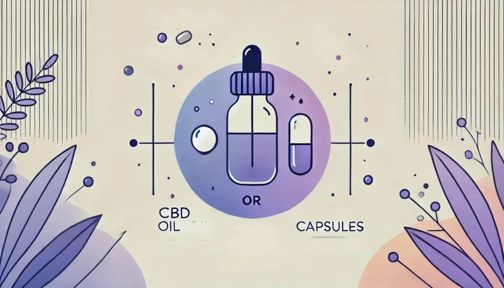 La guía definitiva para elegir entre cápsulas y aceite de CBD para uso diario