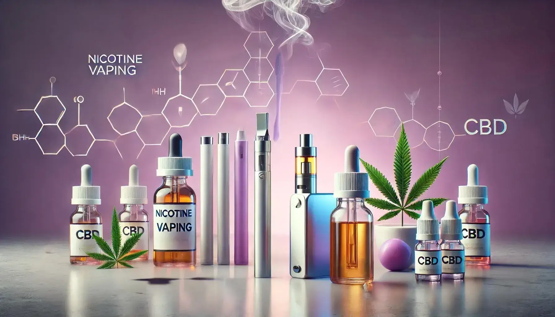 Les avantages du vapotage sans nicotine : Pourquoi les e-liquides CBD  gagnent en popularité
