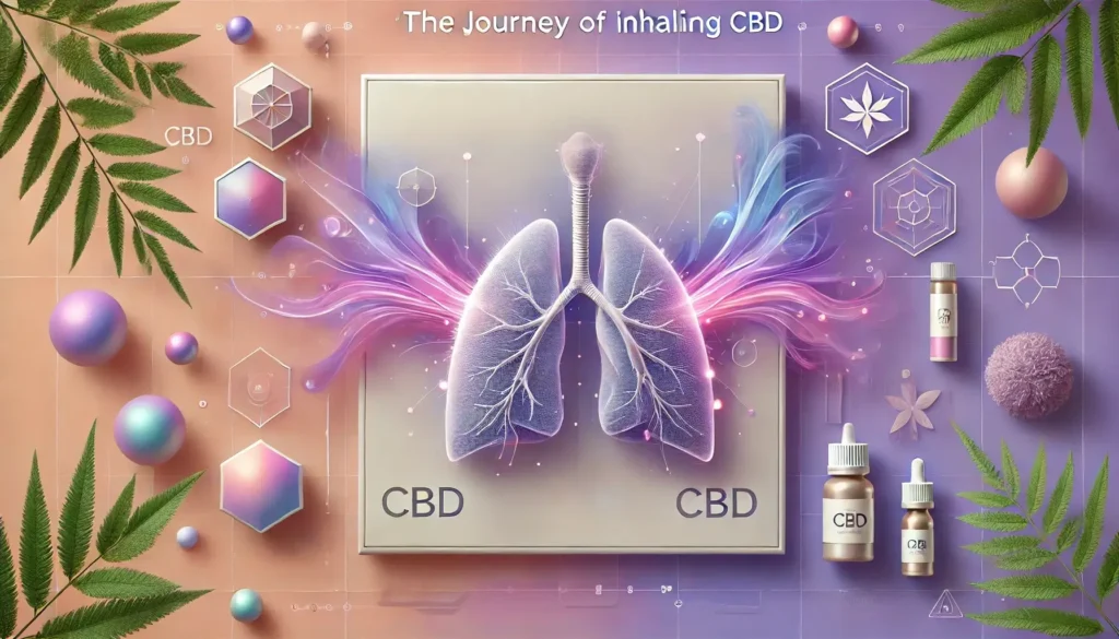 The Journey of Inhaling CBD