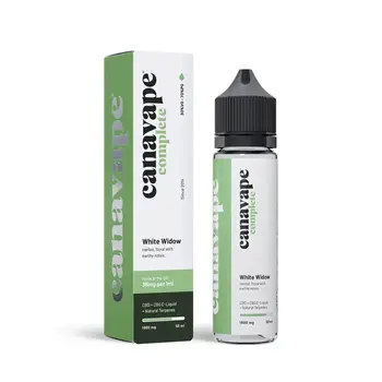 CBD E-Liquid UK Buy Canavape Complete White Widow