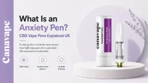 Hvad er en angstpen? En forklaring på CBD-vape-penne i Storbritannien