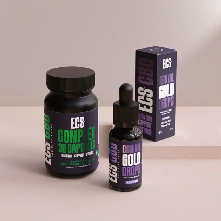 Try ECS CBD Gold Drops Tinctures & Capsules