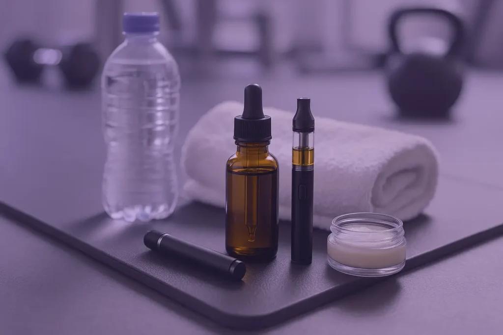 CBD para recuperação no ginásio Escolher os óleos e bálsamos certos para vaporizadores