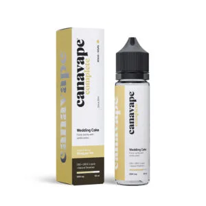 Canavape Complete Wedding Cake CBD CBG E-liquid with Terpenes