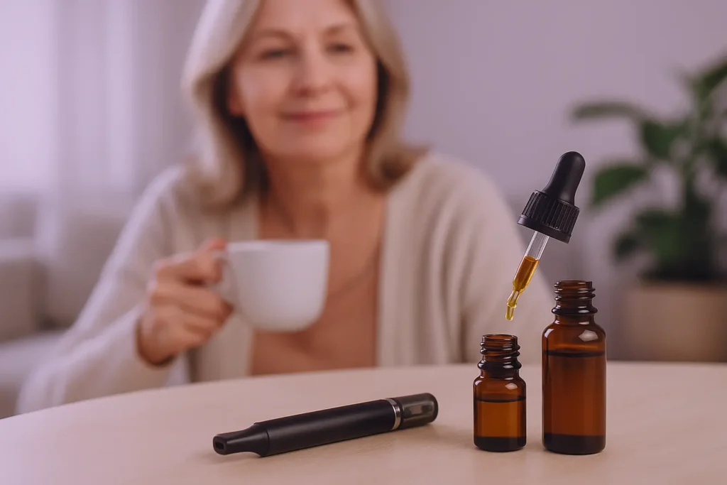 Choosing Between CBD Vape and Oil What Works Best for Menopause