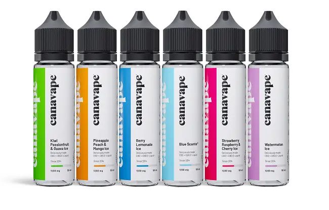 Ovocné CBD E-liquidy a Vape Juices