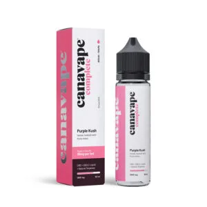 Canavape Complete Purple Kush CBD CBG E-liquid