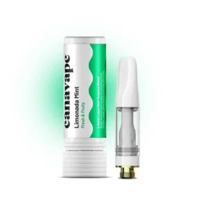 Lemon Lime Mint CBD vape cartridge refreshing citrus and mint full spectrum CBD with 80% potency