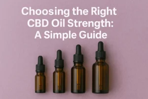 Choosing the Right CBD Oil Strength A Simple Guide