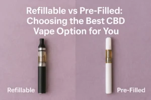 Refillable vs Pre Filled Choosing the Best CBD Vape Option for You