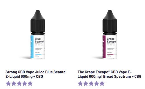Explore the best strong CBD Vape E-Liquids