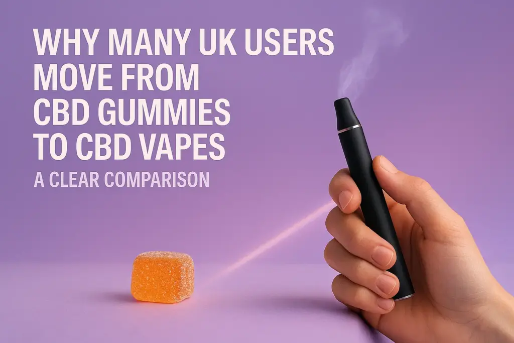 CBD Gummies VS CBD Vape VS CBD vape juice