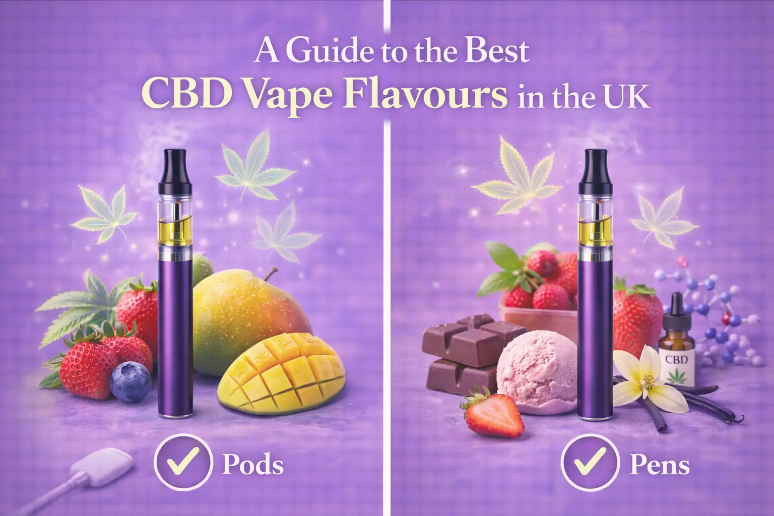 Best CBD Vape Flavours UK