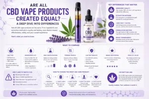 Zijn alle CBD Vape-producten gelijk?