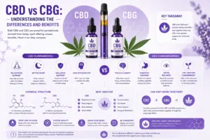 CBD vs CBG Understanding the Differences and Benefits