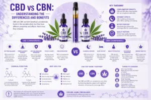 CBD vs CBN Understanding the Differences and Benefits