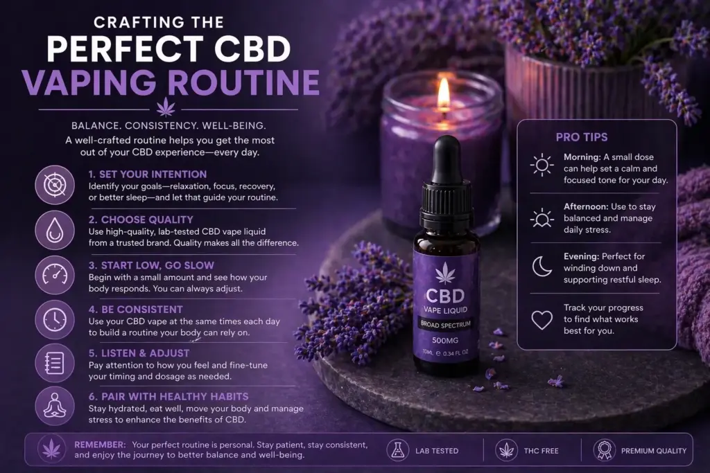 Crafting the Perfect CBD Vaping Routine